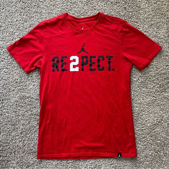 Jordan Respect Short Sleeve T Shirt - Picture 1 of 8